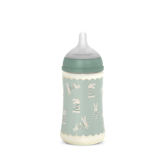Kojenecká láhev Wonderland New 270 ml Fyziol průtok M Suavinex
