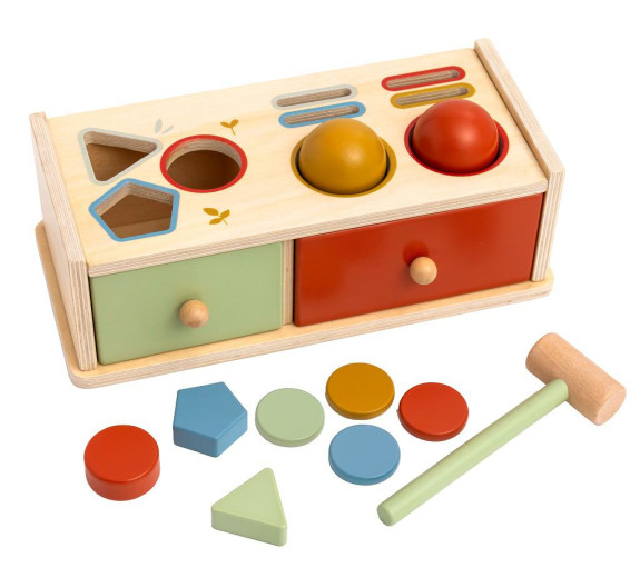 Zatloukačka a vkládačka Šuplíčky 2Kids Toys