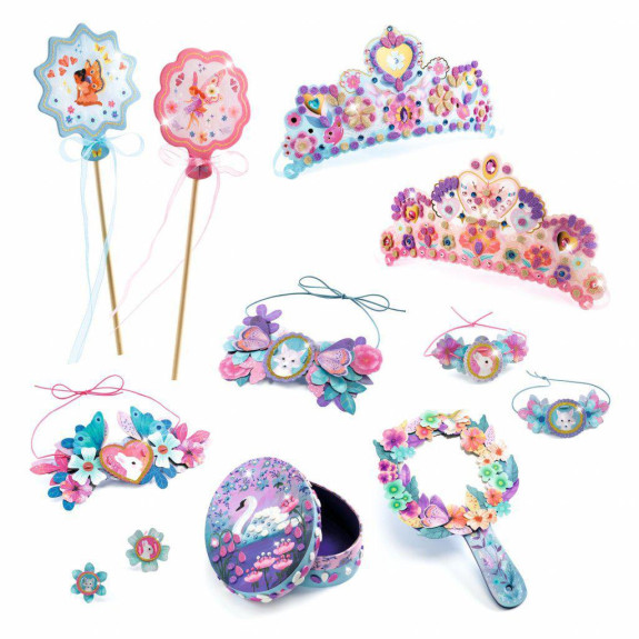 Velká kreativní sada - Pro princezny DIY Djeco