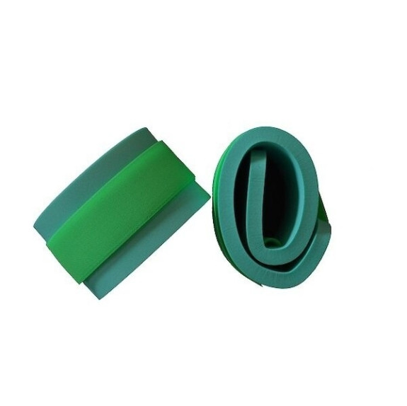 Nadlehčovací rukávky neon zelený zip 550 x 100 x 15 mm Matuška Dena