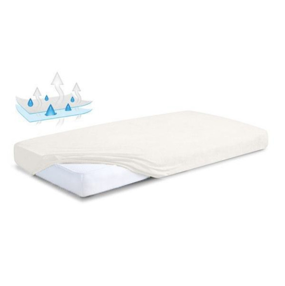 Nepromokavé prostěradlo froté 70 x 140 cm Babymatex