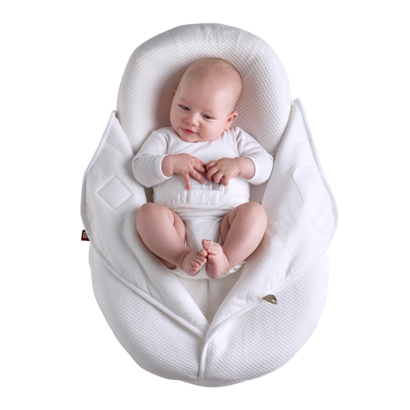 Přikrývka na Cocoonababy Lightweight White Red Castle