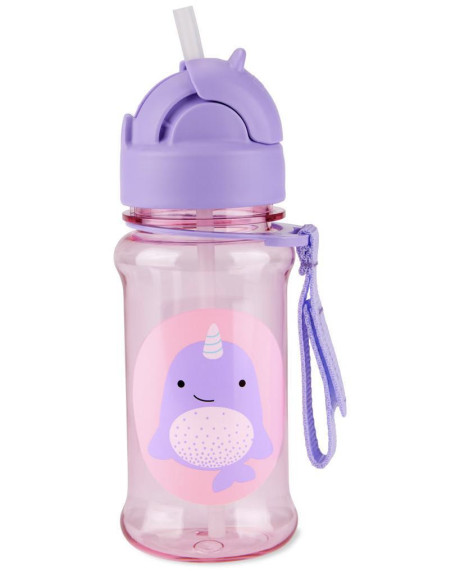 Zoo tritan Láhev s brčkem 355 ml 12m+ Skip hop