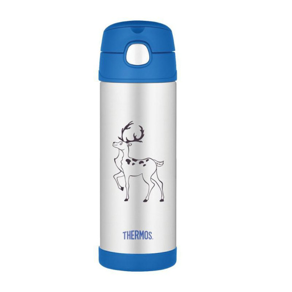 Dětská termoska s brčkem 470 ml