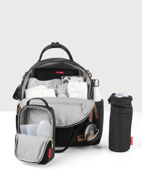 Taška přebalovací/batoh 6v1 Suite Set Black Skip Hop
