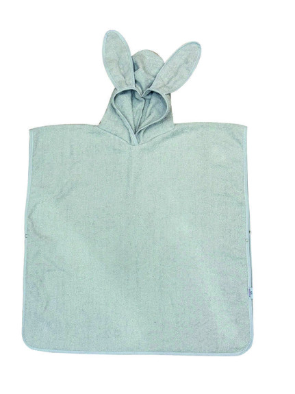 Osuška pončo s kapucí a oušky Junior 70 x 140 cm Babymatex