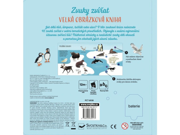 Velká obrázková kniha - Zvuky zvířat