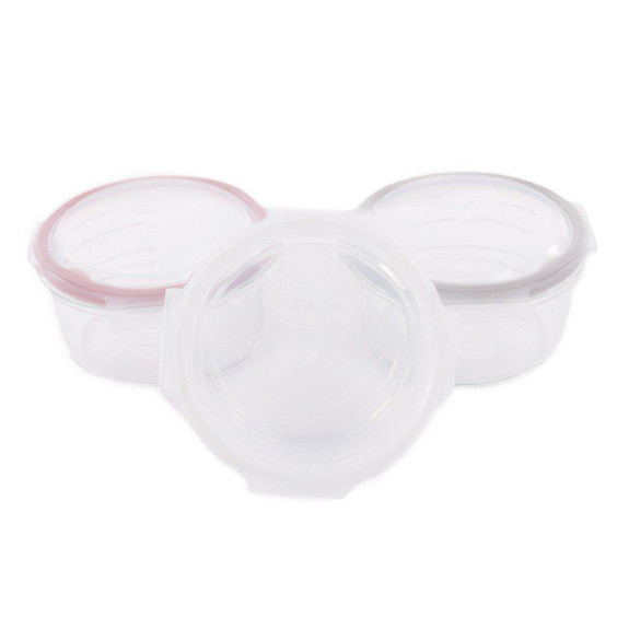 Skleněné misky s víčky B-Glass Bowls 280 ml Bo Jungle