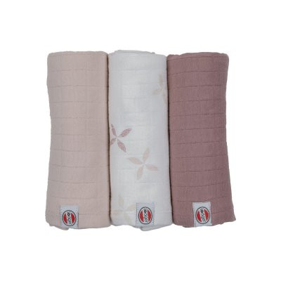Swaddler Solid Matcha 3balení 70 x 70 cm Lodger