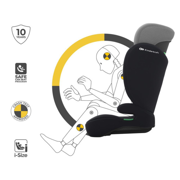 Autosedačka i-Spark 2 Plus i-Size (100-150 cm) Kinderkraft