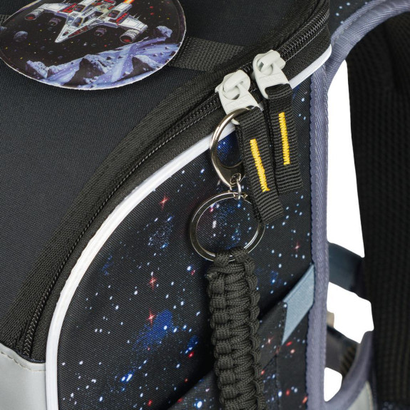 Školní aktovka Zippy plus Pixel Space Baagl