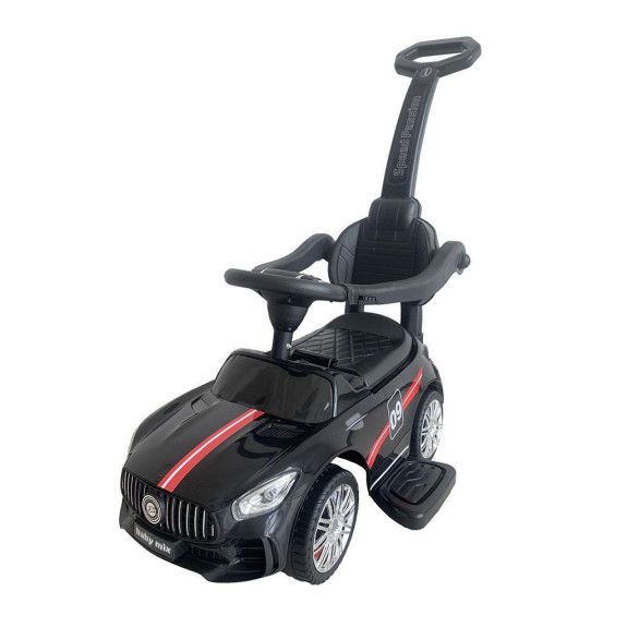 Dětské odrážedlo se zvukem a vodící tyčí Baby Mix