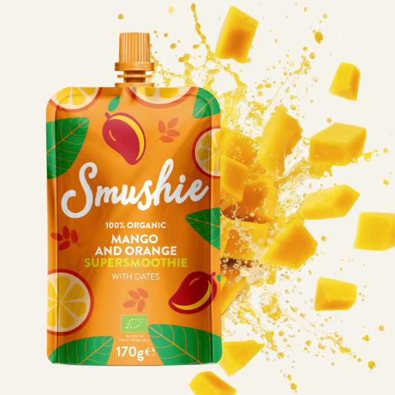 Smushie BIO Tropical Boost 170 g Salvest