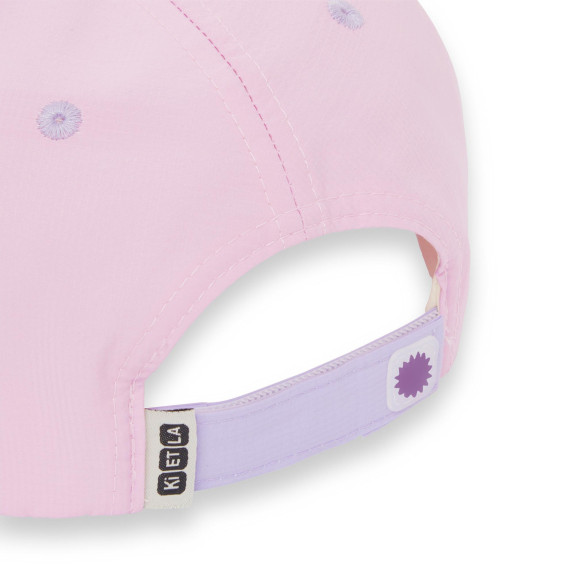 Baseball kšiltovka s UV ochranou KiETLA ICONIK Pink Flower