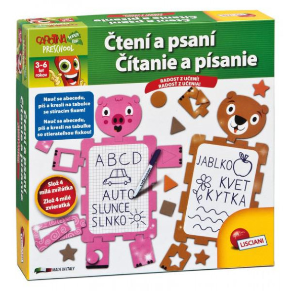 Čtení a psaní Lisciani
