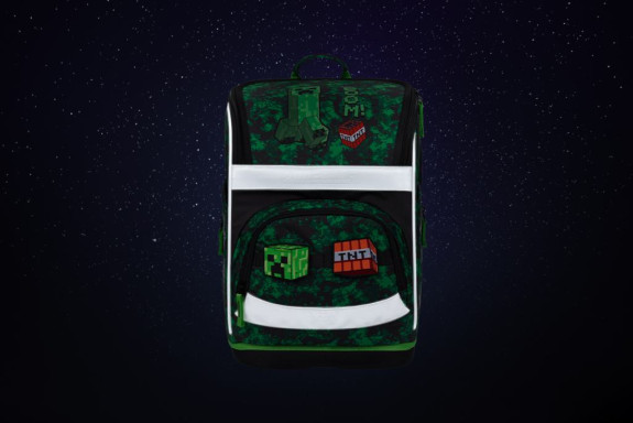 Školní aktovka Zippy Plus Minecraft Boom Baagl