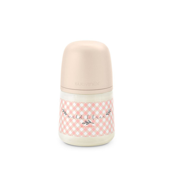 Láhev kojenecká 150 ml fyziologická S Wild & Free Suavinex