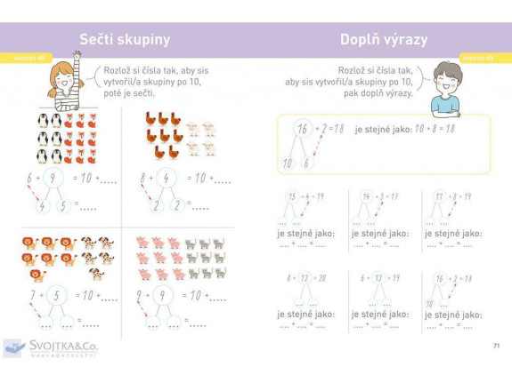 Zvládáme matematiku s Montessori a singapurskou metodou pro věk 6–7 Delphine Urvoy