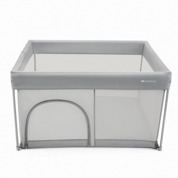 Ohrádka pro děti skládací Ziki Light Grey Kinderkraft