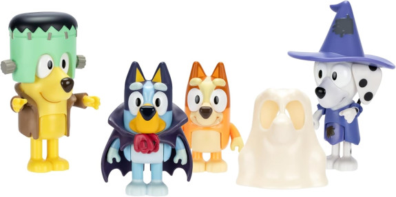 Maškarní párty sada 4 figurky Bluey