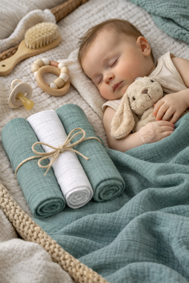 Mušelínové plenky 3 ks 70 x 80 cm BabyMatex
