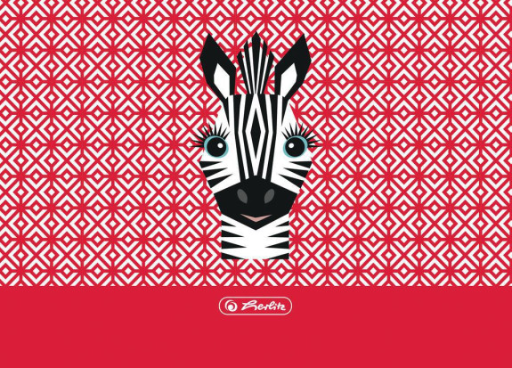 Desky na číslice B5, zebra
