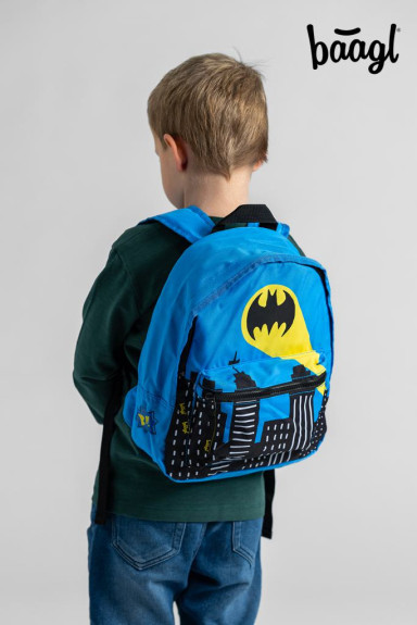 Předškolní batoh Batman modrý Baagl