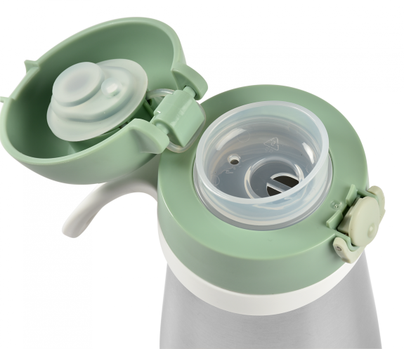 Hrnek termoizolační nerez 350 ml Sage Green Beaba