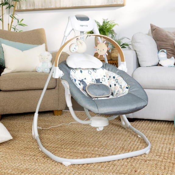 Houpačka pohupující hudební Parker™ 0 m+, do 9 kg Ingenuity