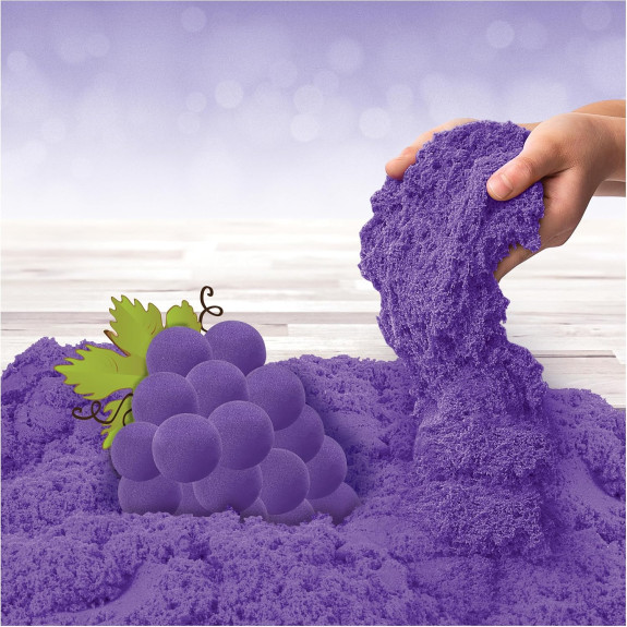 Balení s ovocnými vůněmi hrozny Kinetic Sand