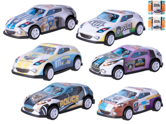 Auto sportovní 6,5 cm kov zpětný chod