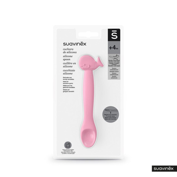 Silikonová lžička Suavinex