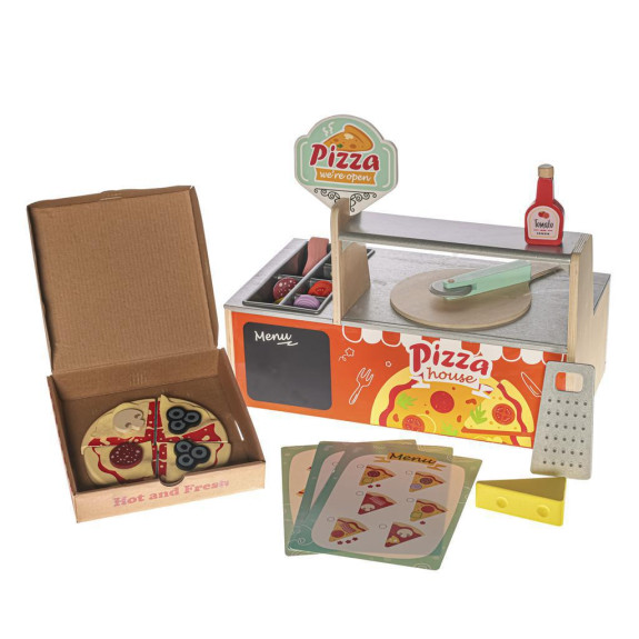 Dřevěný set Pizzerie Zopa