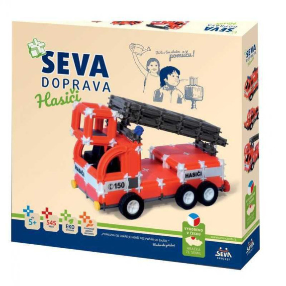 Stavebnice Seva doprava Hasiči