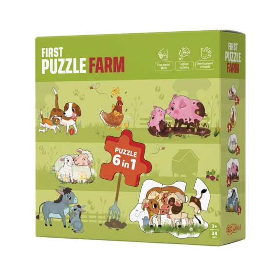 První puzzle Farma 6v1