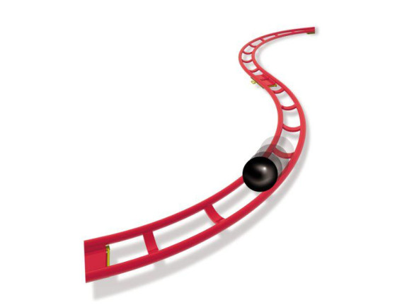 Kuličková dráha Roller Coaster Mini Rail