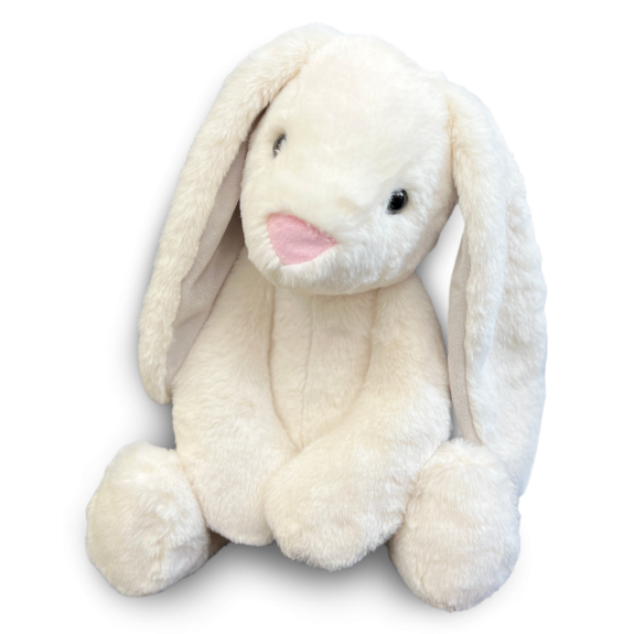 Zajíček plyšový krémový 41 cm