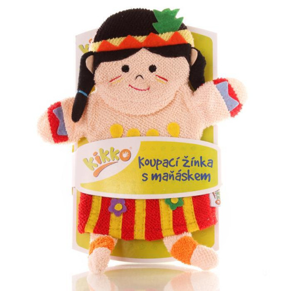 Koupací maňásci (100 % bavlna) Kikko
