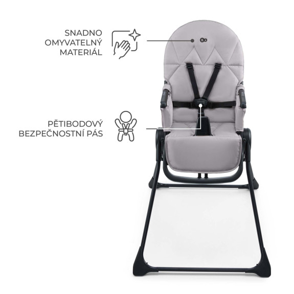 Židlička jídelní Binci Kinderkraft