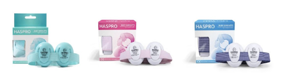 Hearing Protection Baby sluchátka na uši 0 m+ Haspro