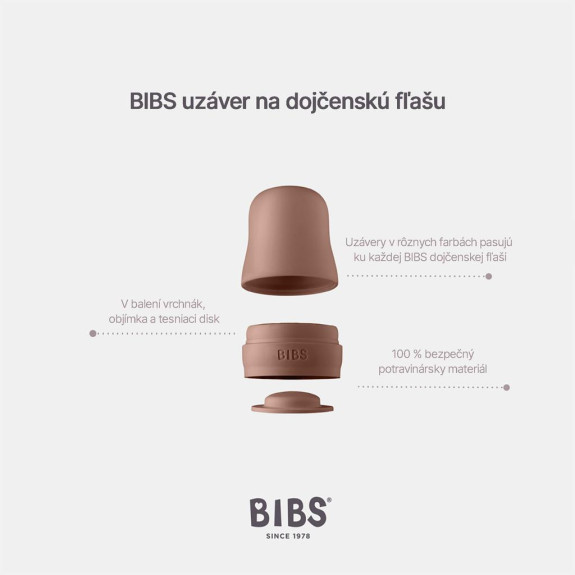 Uzávěr na kojeneckou láhev Bibs