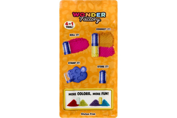 Nevysychající písek a modelína v tašce Wonder