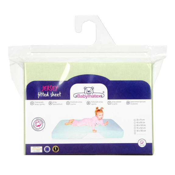 Prostěradlo Jersey s gumou 60 x 120 cm BabyMatex