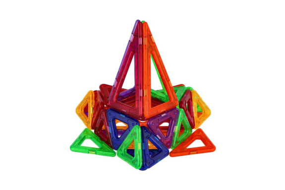 Magnetická stavebnice magneted 60 ks