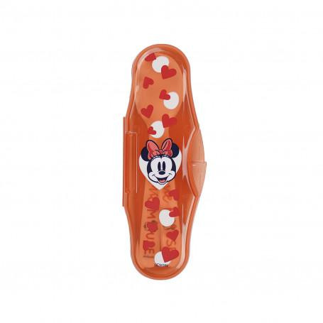 Sada 2 lžic s pouzdrem Minnie New Thermobaby