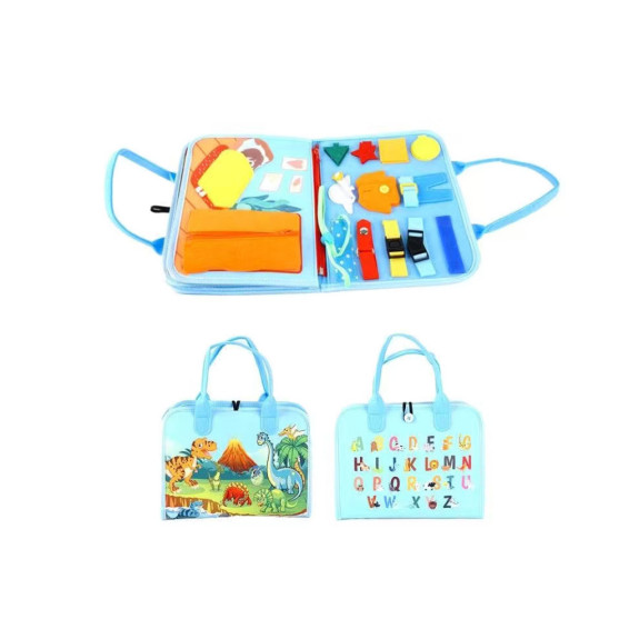 Senzorická busy kniha Dinosauři 3 2Kids Toys