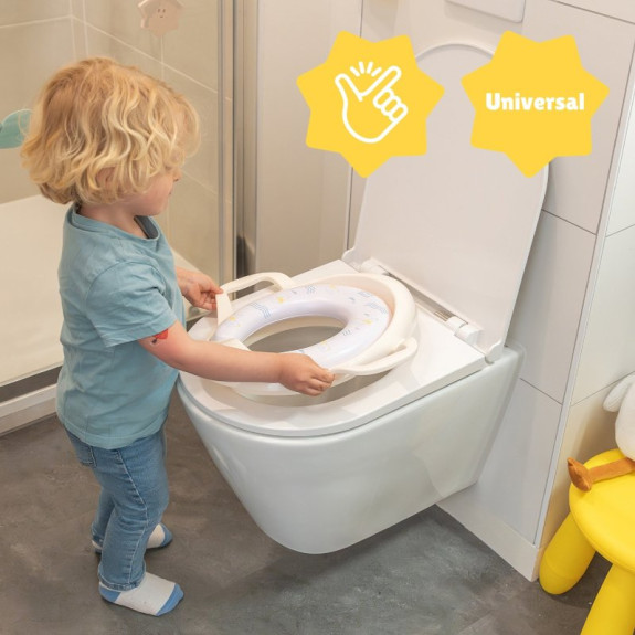 WC adaptér s úchyty Beige Badabulle