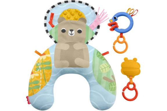 Polštářek pod bříško Medvídek Fisher Price