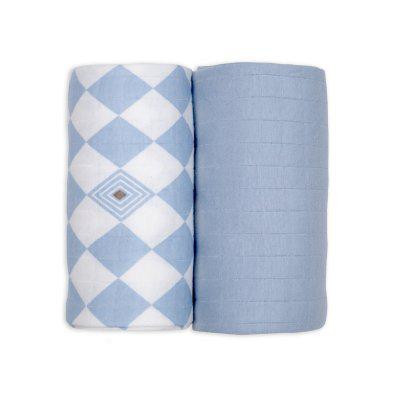 Swaddler Solid Matcha 2balení 110 x 110 cm Lodger