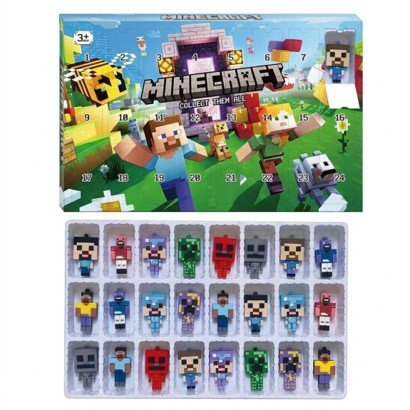 Adventní kalendář Minecraft Best christmas collection